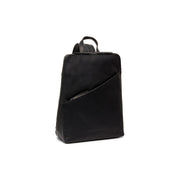 Amanda Full-Grain Leather Backpack til Kvinder in Classic 100% Full-Grain Leather - Full Exterior Front Profile View | Buy Online