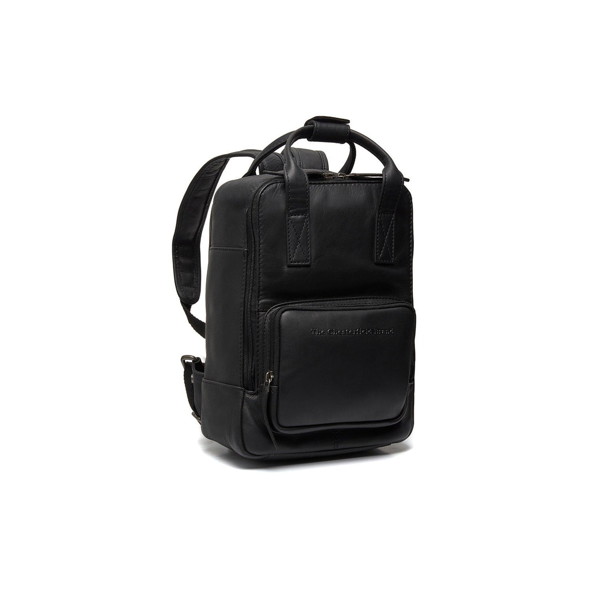 
Bellary Kernelæder Backpack i klassisk 100% kernelæder - Full Exterior Forfra med skræddersyet silhuet | Køb online