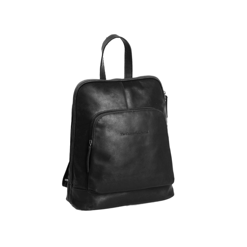 Naomi Full-Grain Leather Backpack til Kvinder