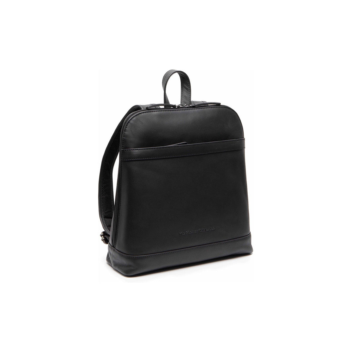 Tigris Full-Grain Leather Backpack til Kvinder in Classic 100% Full-Grain Leather - Full Exterior Front Profile View | Buy Online