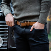 
Aayden Kernelæder Belt til Mænd – alternate product view 3
