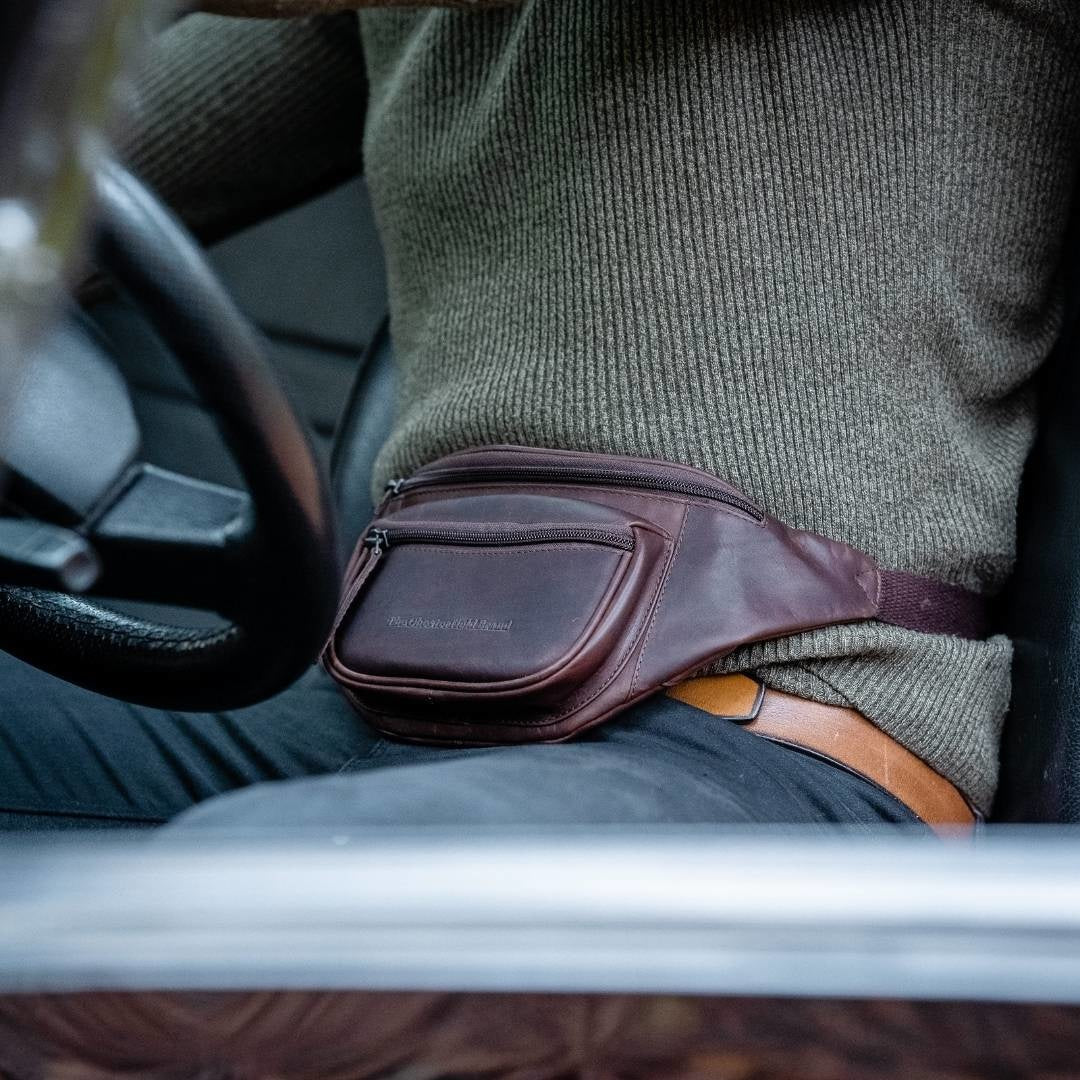 Jack Full-Grain Leather Belt Bag til Kvinder – alternate product view 3