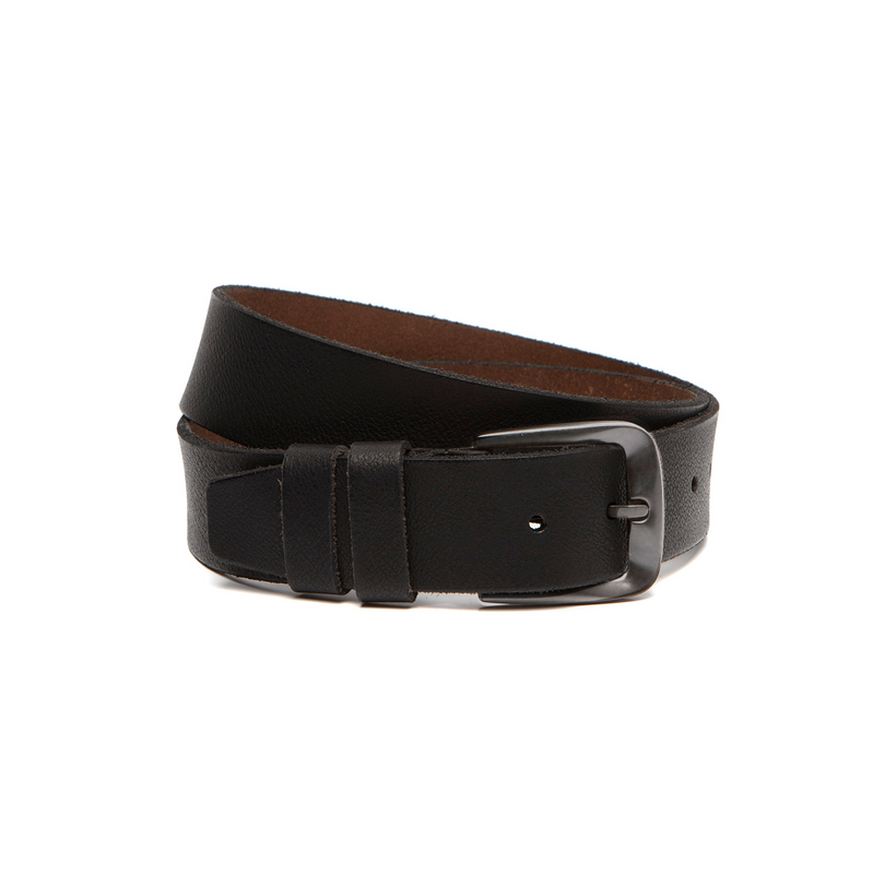 Copper Full-Grain Leather Belt til Mænd