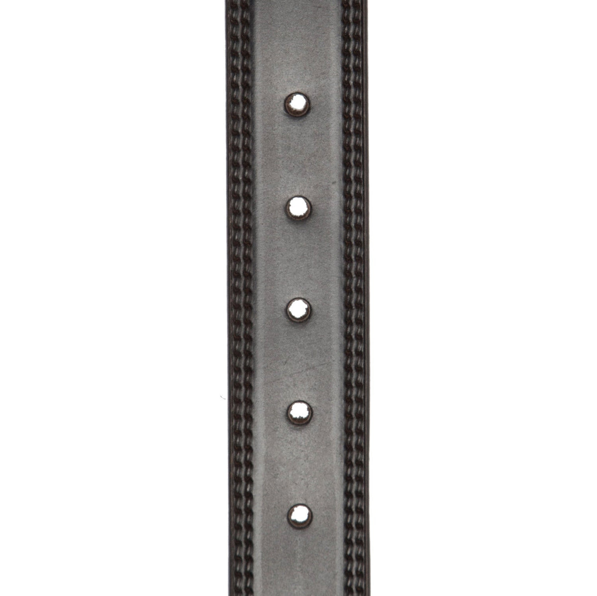 
Solid Antique Brass Hardware & Heavy-Duty Dual Zipper Detail on Manovo Kernelæder Belt til Mænd