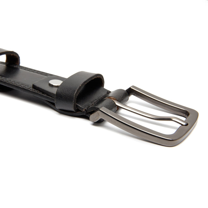 Manovo Full-Grain Leather Belt til Mænd