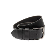 Morrison Full-Grain Leather Belt til Mænd in Classic 100% Full-Grain Leather - Full Exterior Front Profile View | Buy Online