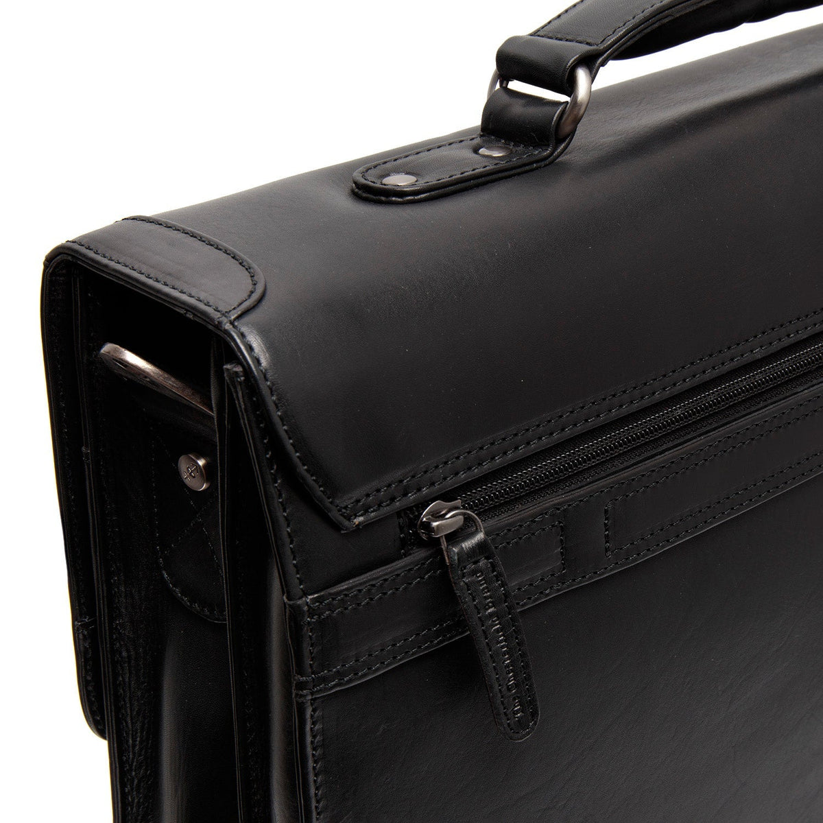 Interior View Showing Dedicated Padded Laptop Sleeve &amp; Multi-Compartment Organization