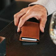 Baldwin Full-Grain Leather Card Holder til Kvinder – alternate product view 2