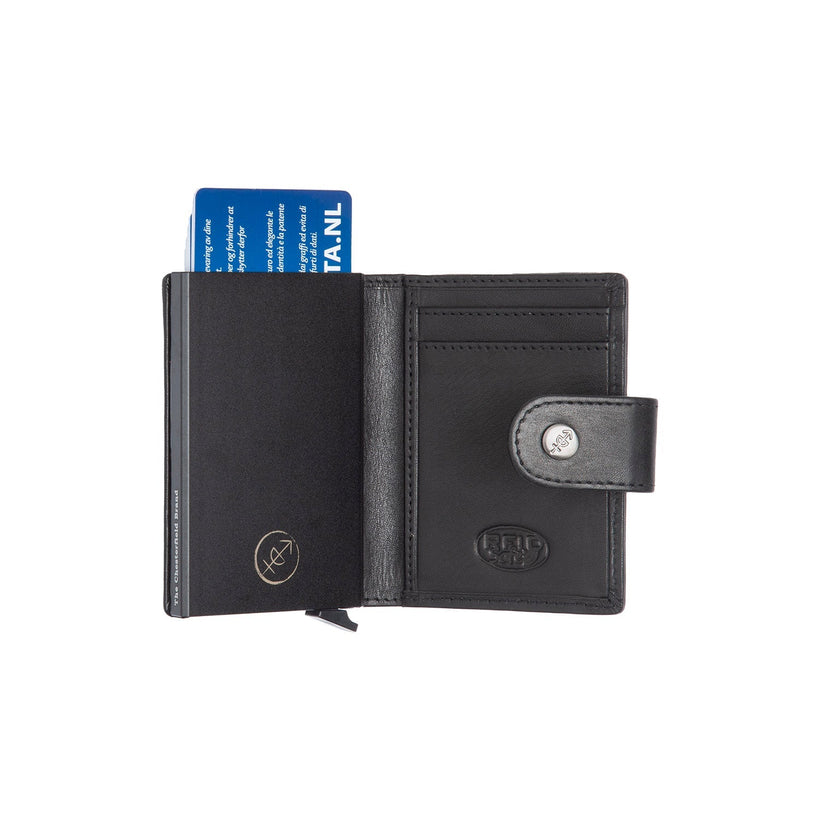 Barrea Full-Grain Leather Card Holder til Kvinder