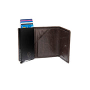 Gabriela Full-Grain Leather Card Holder til Kvinder – alternate product view 2