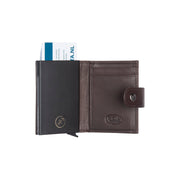 Lesina Full-Grain Leather Card Holder til Kvinder – alternate product view 3