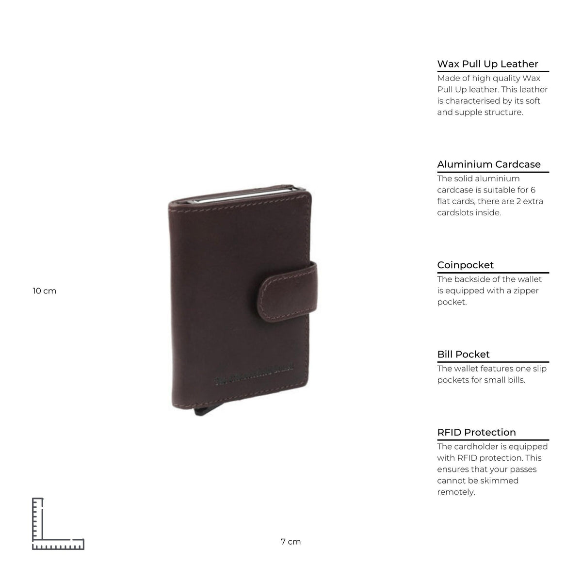 Reinforced Leather Base with Protective Metal Studs Detail