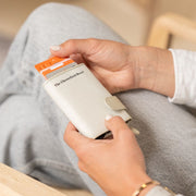 
Classic 100% Full-Grain Leather Card Holder - Bagfra med forstærkede læderremme og syninger