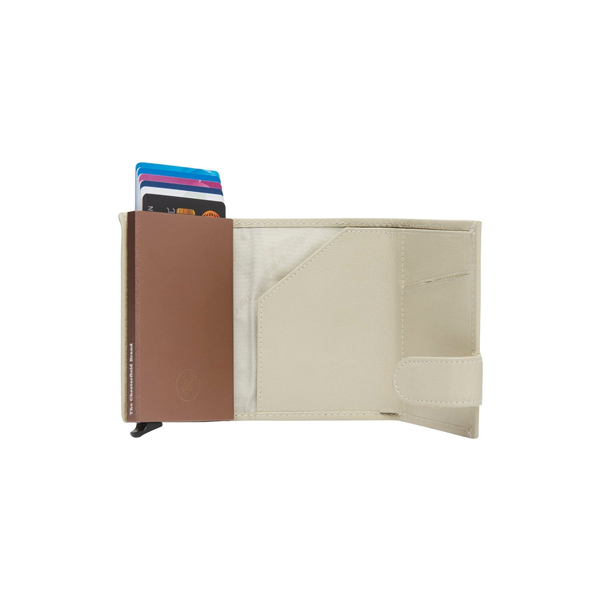 Sabana Full-Grain Leather Card Holder - Struktureret sideprofil med rummelighed