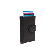 Torola Full-Grain Leather Card Holder til Kvinder in Classic 100% Full-Grain Leather - Full Exterior Front Profile View | Buy Online
