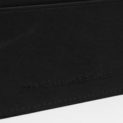 Solid Antique Brass Hardware &amp; Heavy-Duty Dual Zipper Detail on Leather Card Wallet til Kvinder