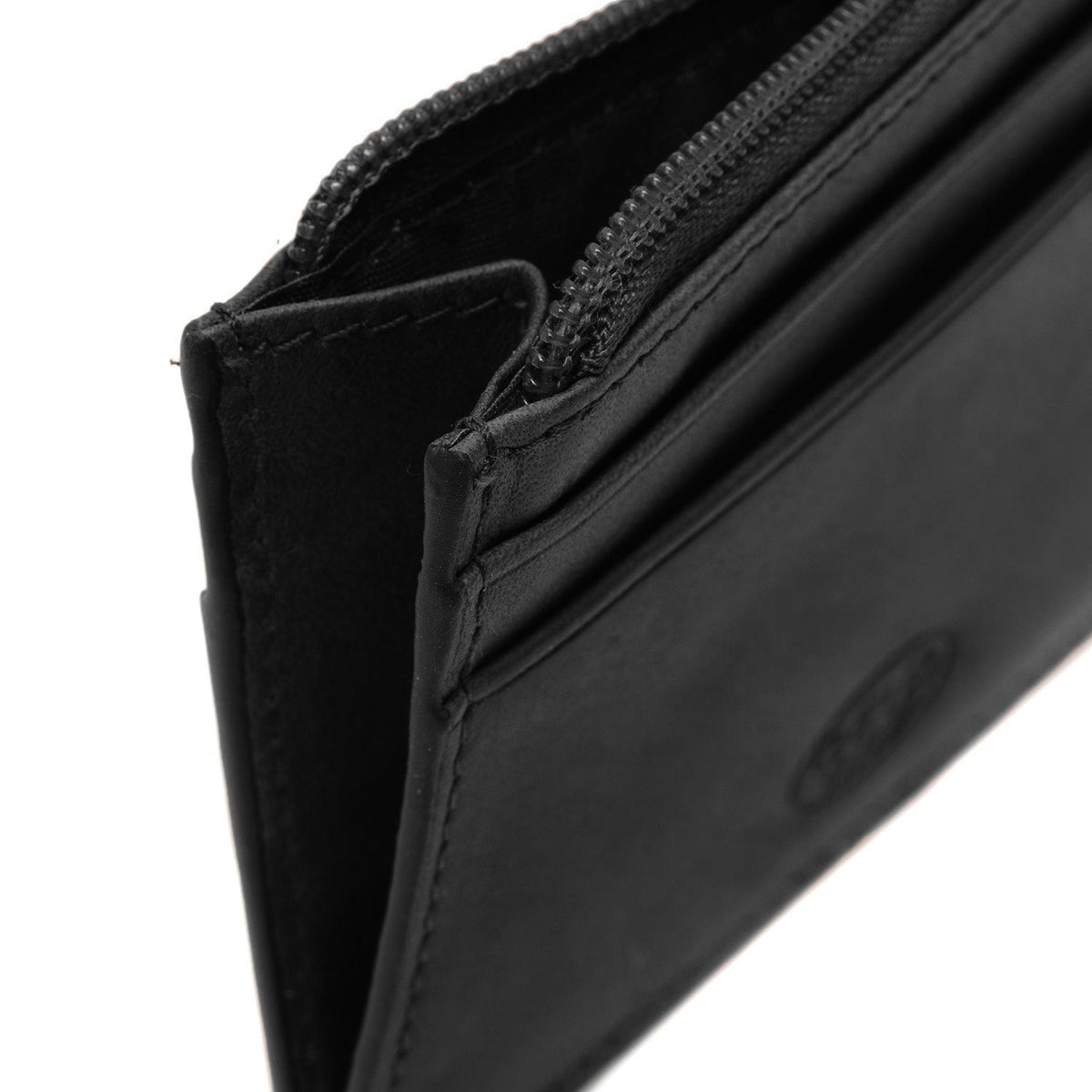 Classic 100% Full-Grain leather Wallet - Bagfra med forstærkede læderremme og syninger