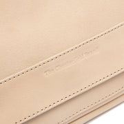 Solid Antique Brass Hardware &amp; Heavy-Duty Dual Zipper Detail on Ann Full-Grain Leather Crossbody Bag til Kvinder