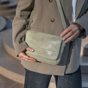 Ann Full-Grain Leather Crossbody Bag til Kvinder – alternate product view 2