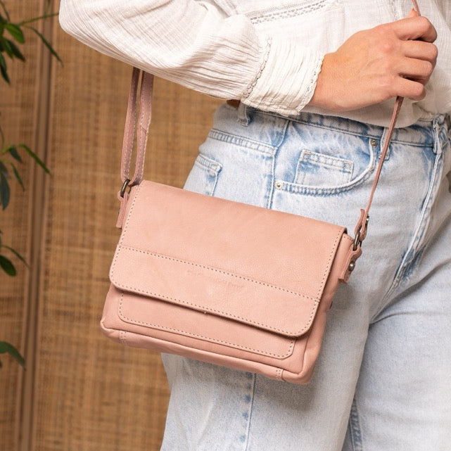 Ann Full-Grain Leather Crossbody Bag til Kvinder – alternate product view 2
