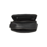 Solid Antique Brass Hardware &amp; Heavy-Duty Dual Zipper Detail on Arendal Full-Grain Leather Crossbody Bag til Mænd