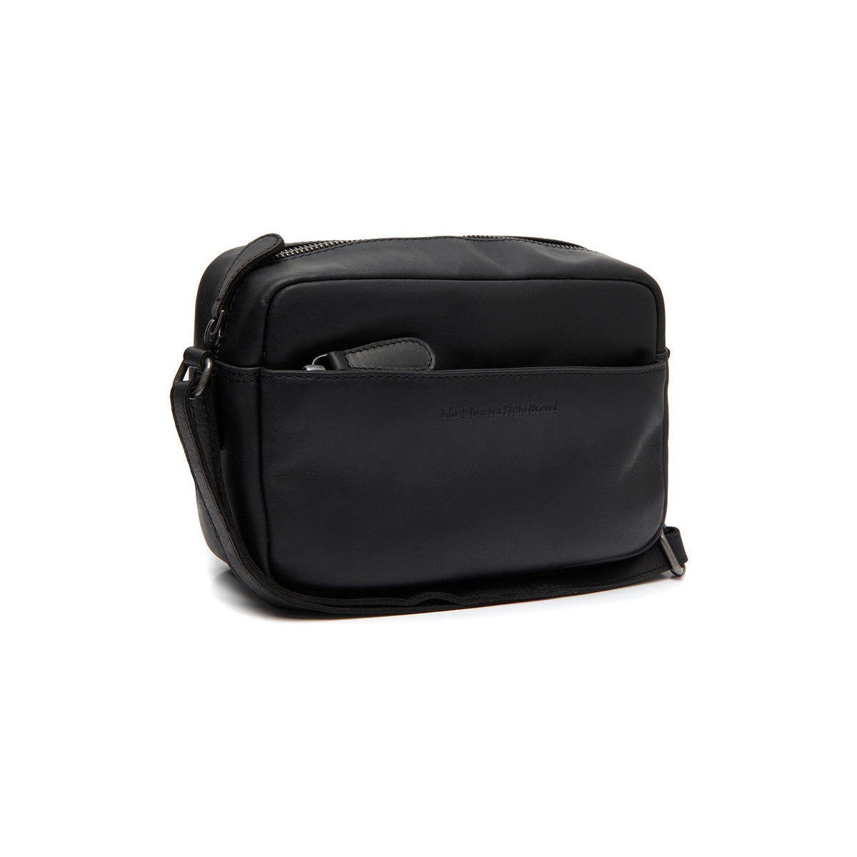 
Arona Crossbody taske i læder - Full Exterior Forfra med skræddersyet silhuet | Køb online