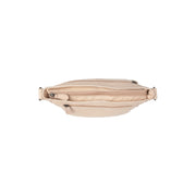 Solid Antique Brass Hardware &amp; Heavy-Duty Dual Zipper Detail on Aston Full-Grain Leather Crossbody Bag til Kvinder