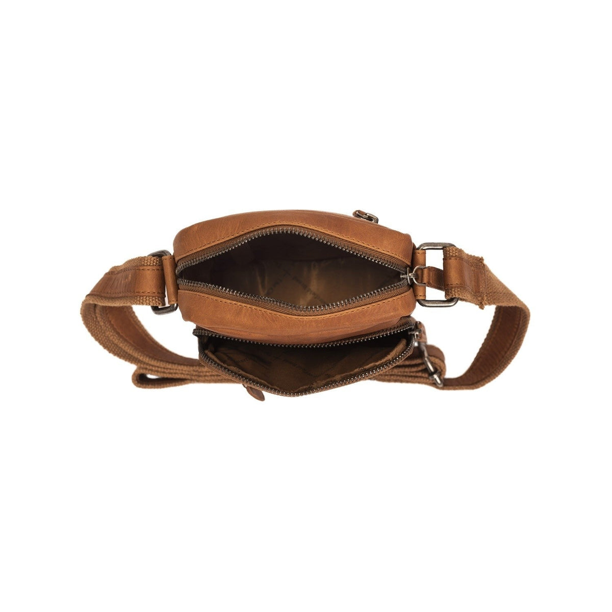 Bremen Full-Grain Leather Crossbody Bag til Mænd – alternate product view 3