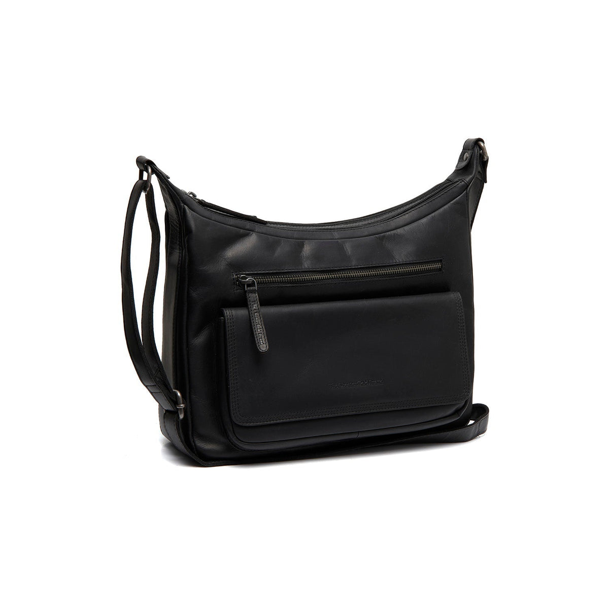 Bryson Full-Grain Leather Crossbody Bag til Kvinder in Classic 100% Full-Grain Leather - Full Exterior Front Profile View | Buy Online