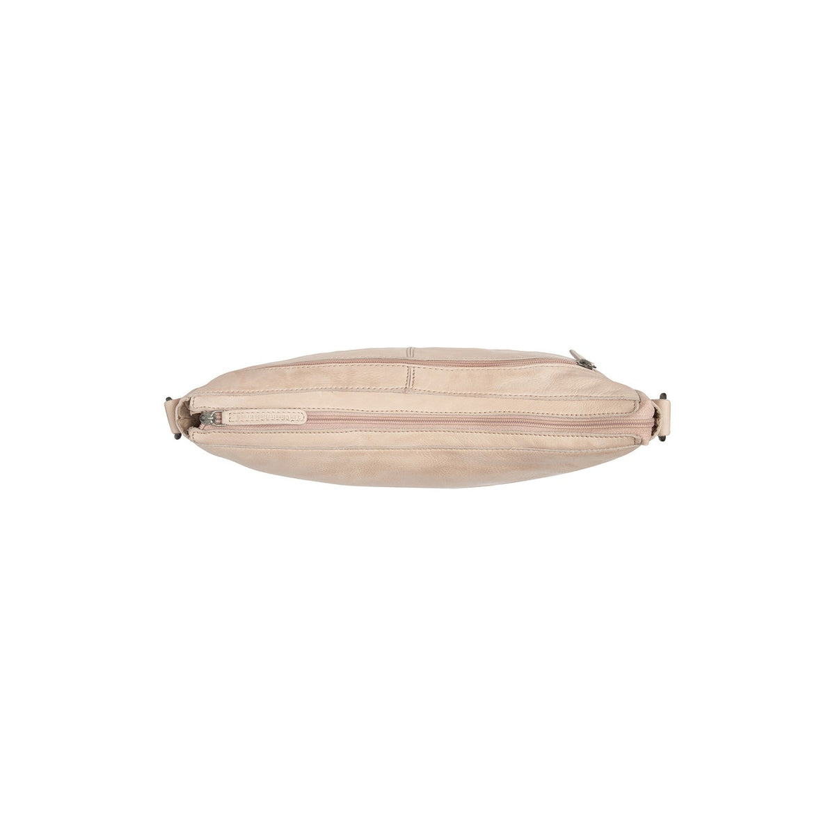 
Classic 100% Full-Grain leather Bag - Bagfra med forstærkede læderremme og syninger