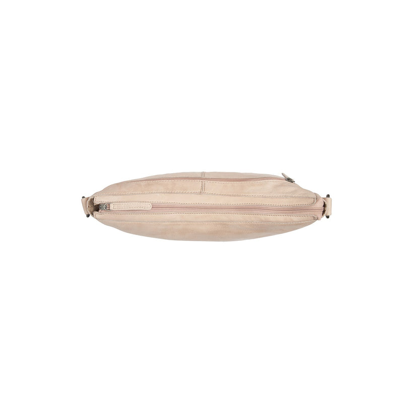 Clarita Full-Grain Leather Crossbody Bag til Kvinder