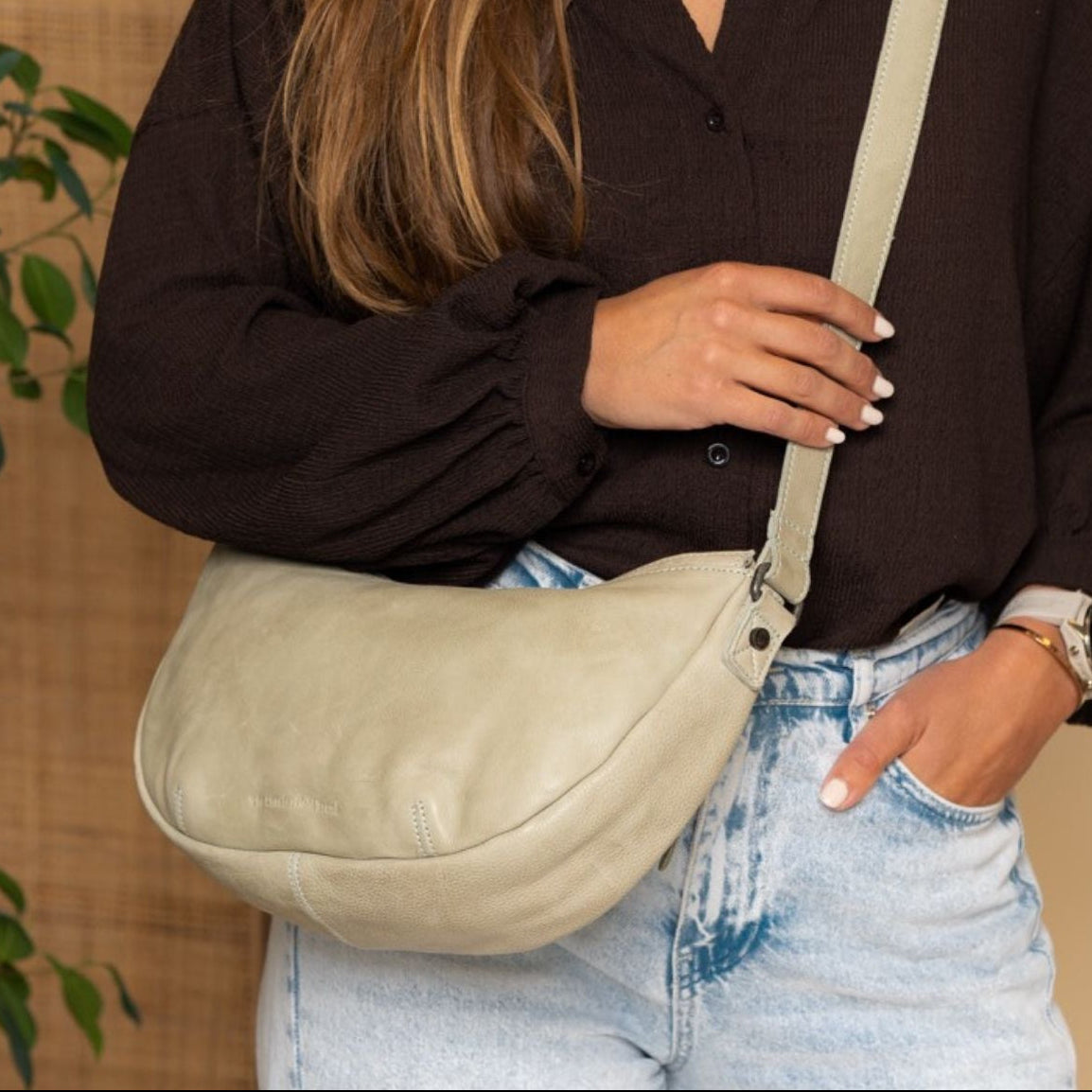 
Clarita Crossbody taske i læder – alternate product view 2