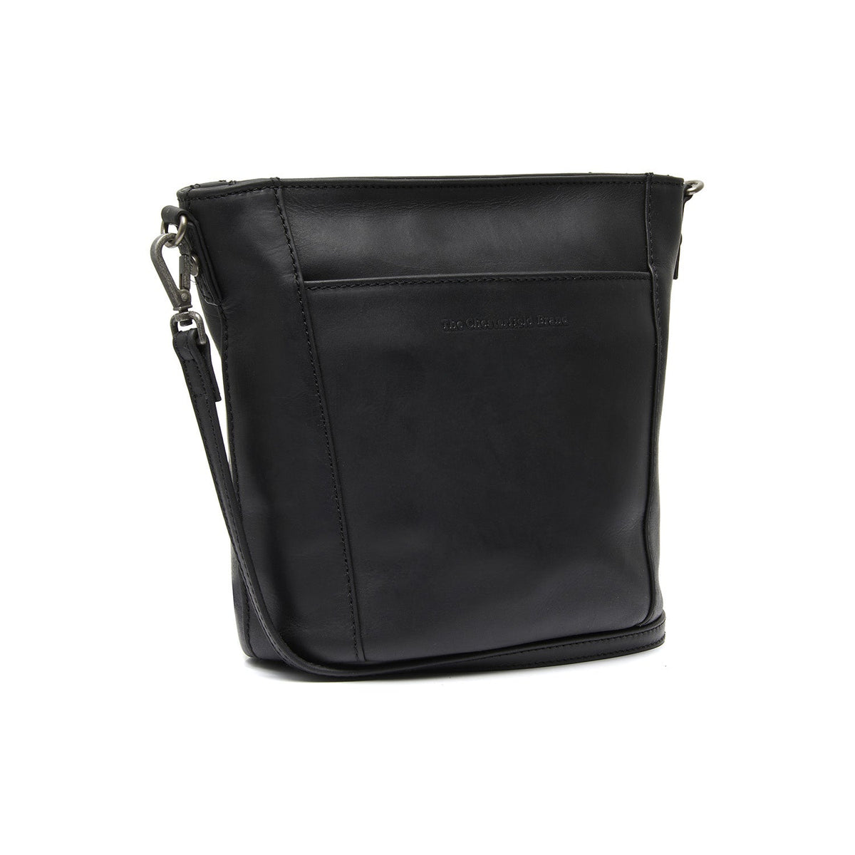 
Fintona Crossbody taske i læder i klassisk 100% kernelæder - Full Exterior Forfra med skræddersyet silhuet | Køb online