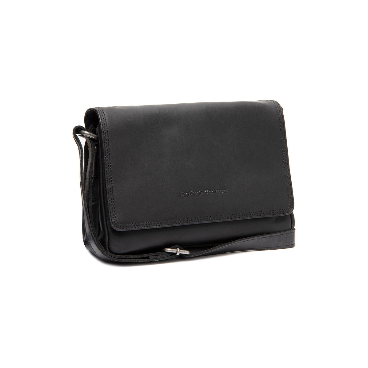 Forano Full-Grain Leather Crossbody Bag til Kvinder in Classic 100% Full-Grain Leather - Full Exterior Front Profile View | Buy Online