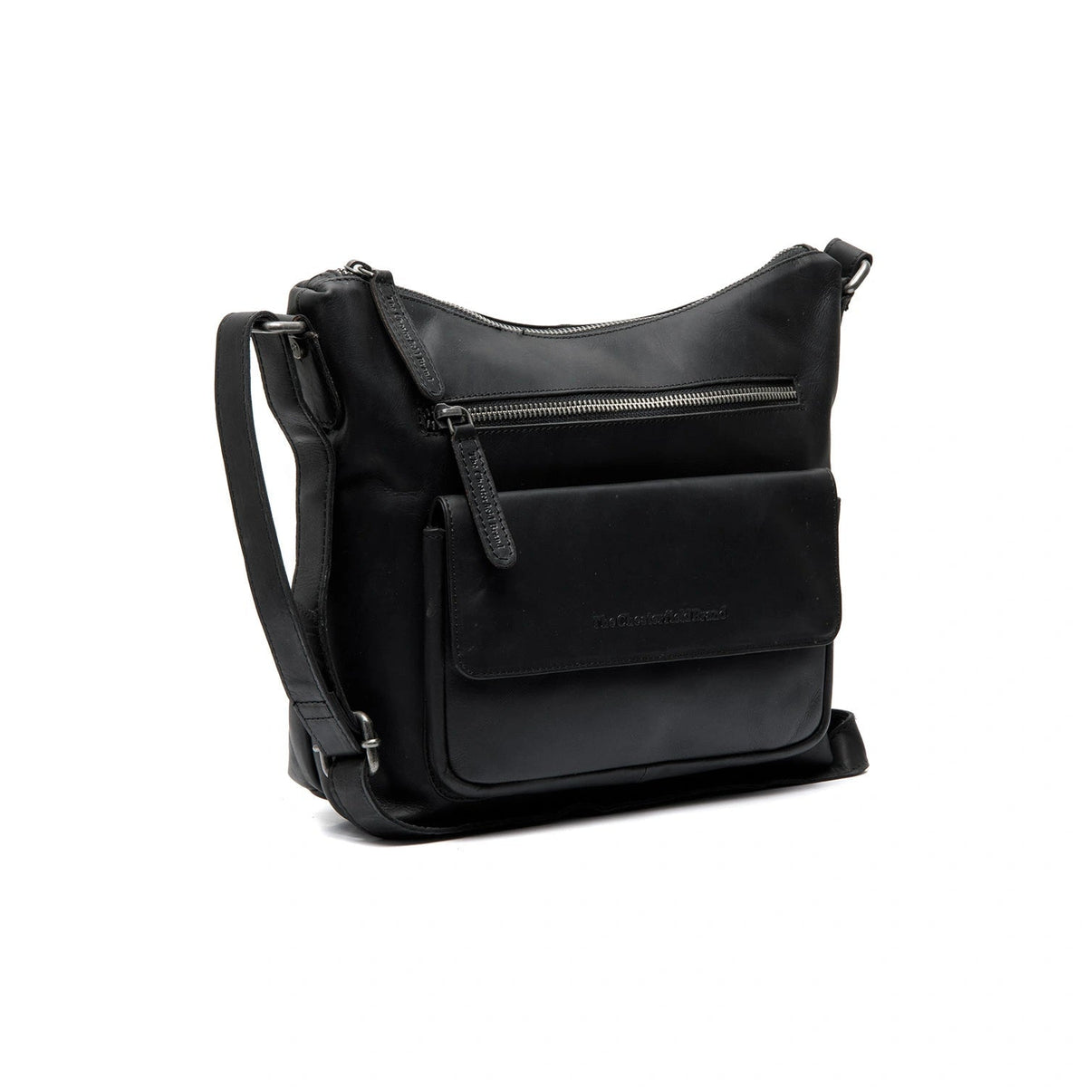 
Hailey Crossbody taske i læder i klassisk 100% kernelæder - Full Exterior Forfra med skræddersyet silhuet | Køb online