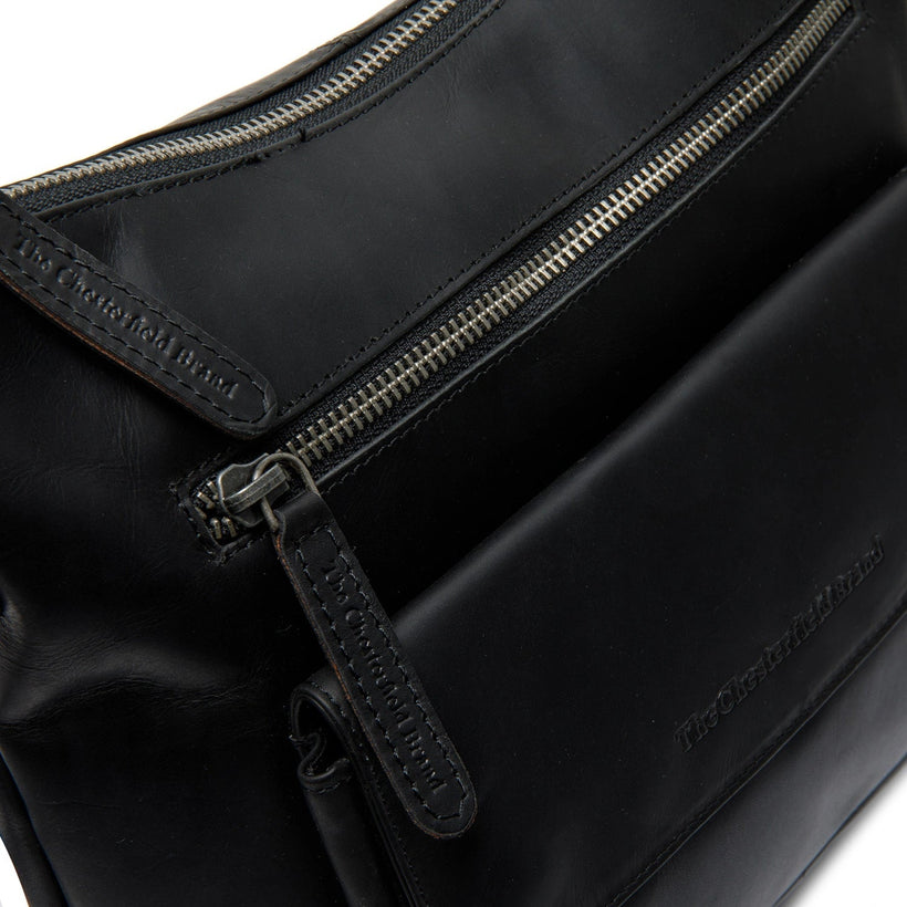 Hailey Full-Grain Leather Crossbody Bag til Kvinder