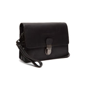Lucca Narvlæder Crossbody-taske in Classic 100% Full-Grain Leather - Full Exterior Front Profile View | Buy Online