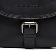 
Classic 100% Full-Grain leather Bag - Bagfra med forstærkede læderremme og syninger