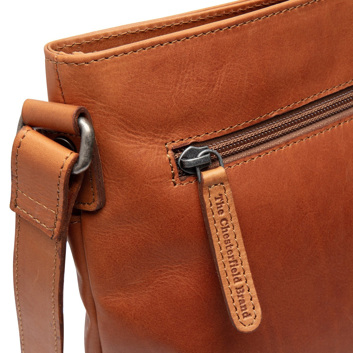 Lunton Full-Grain Leather Crossbody Bag til Kvinder – alternate product view 3