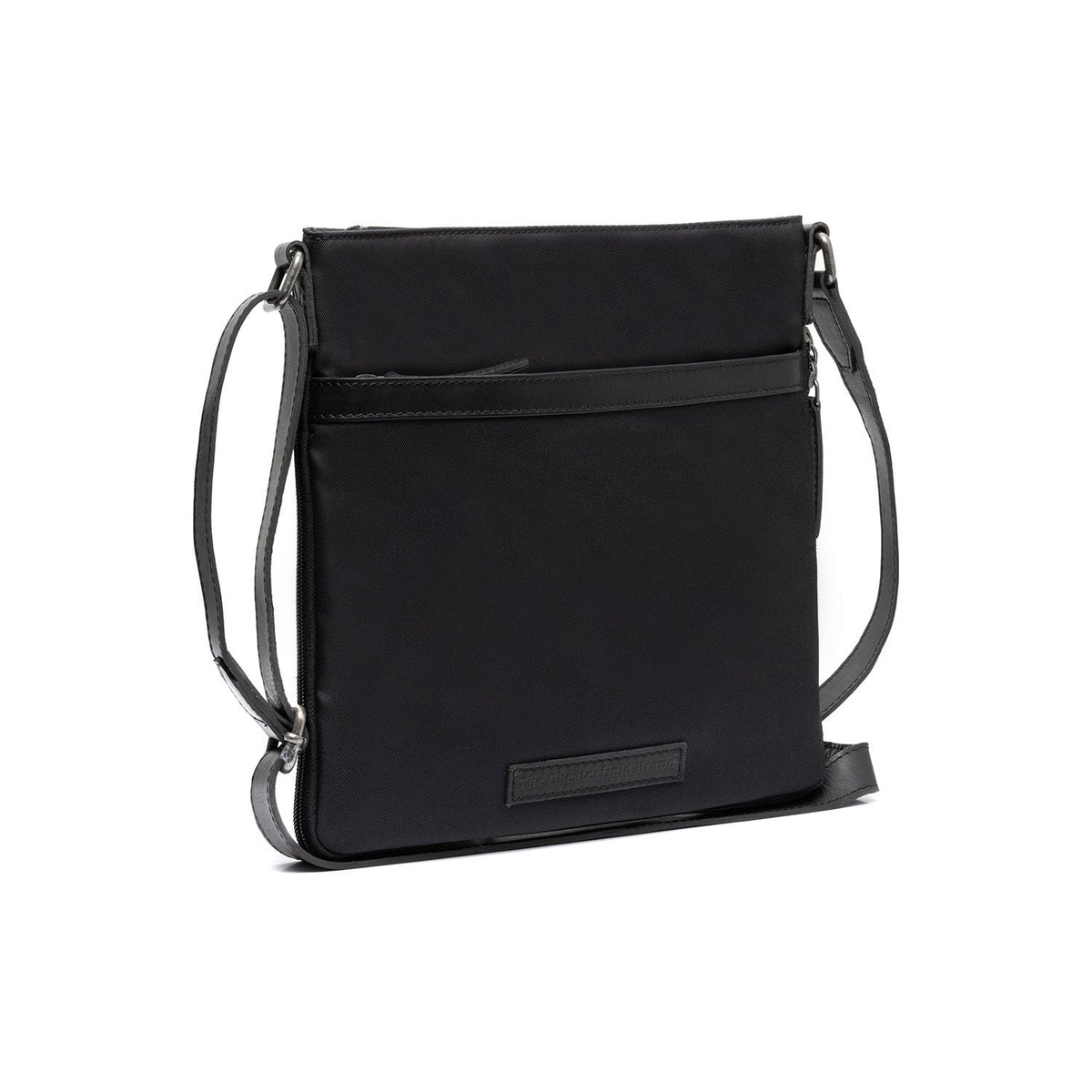 Malmo Full-Grain Leather Crossbody Bag til Kvinder in Classic 100% Full-Grain Leather - Full Exterior Front Profile View | Buy Online