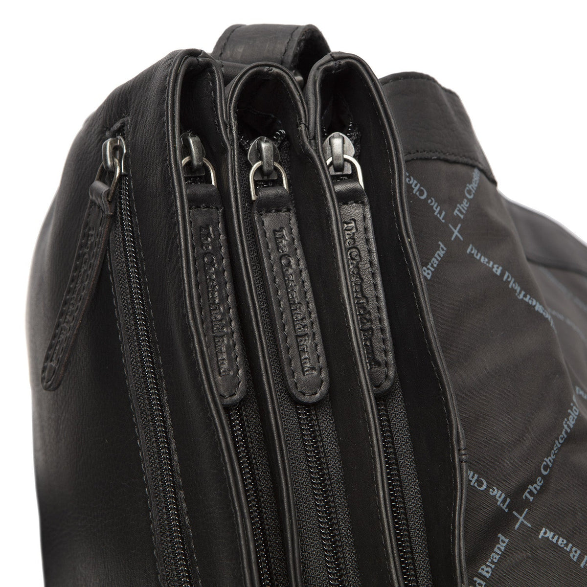 Millie Full-Grain Leather Crossbody Bag - Struktureret sideprofil med rummelighed