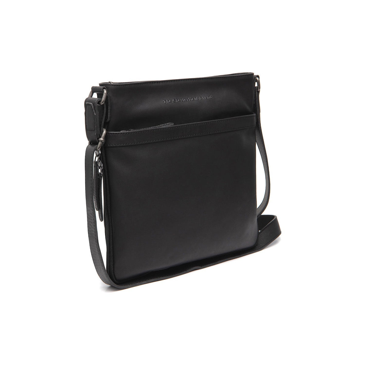 Mirea Full-Grain Leather Crossbody Bag i klassisk 100% kernelæder - Full Exterior Forfra med skræddersyet silhuet | Køb online