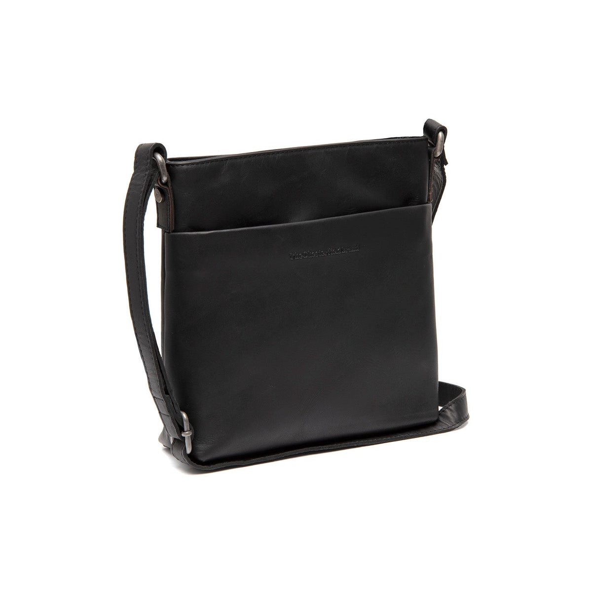
Navene Crossbody taske i læder - Full Exterior Forfra med skræddersyet silhuet | Køb online