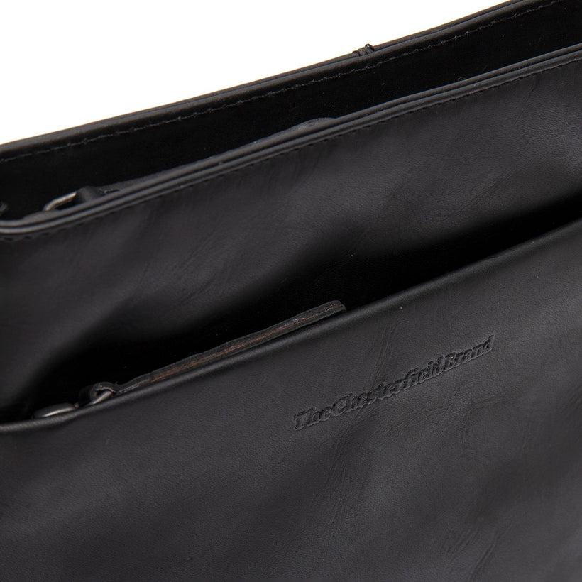 Navene Full-Grain Leather Crossbody Bag til Kvinder