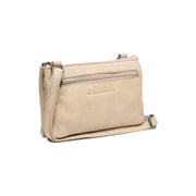 Osaka Full-Grain Leather Crossbody Bag til Kvinder in Classic 100% Full-Grain Leather - Full Exterior Front Profile View | Buy Online