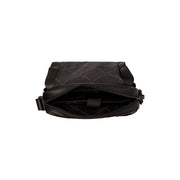 Solid Antique Brass Hardware &amp; Heavy-Duty Dual Zipper Detail on Raphael Full-Grain Leather Crossbody Bag til Mænd