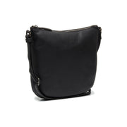 Redding Full-Grain Leather Crossbody Bag til Kvinder in Red 100% Full-Grain Leather - Full Exterior Front Profile View | Buy Online