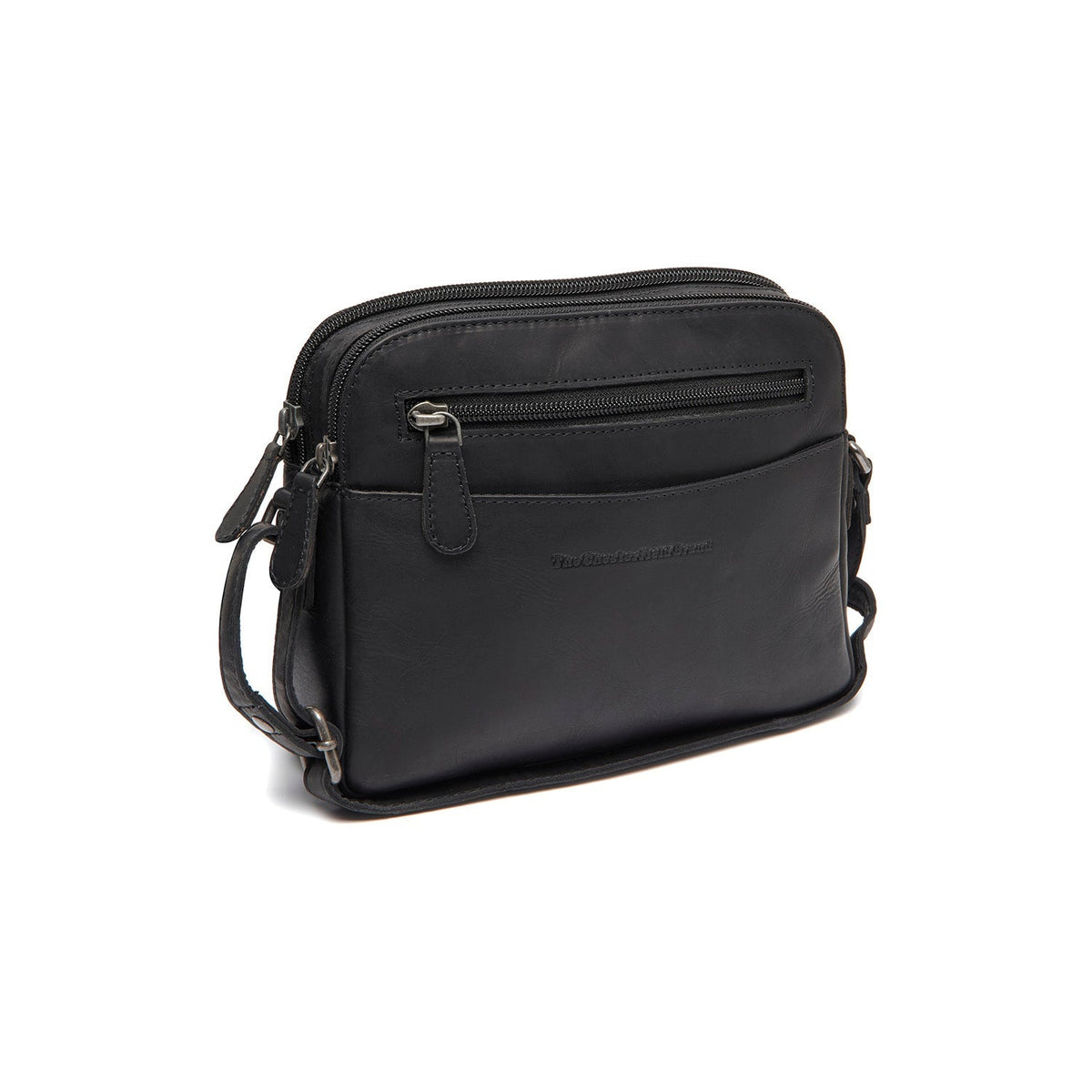 
Vionne Crossbody taske i læder i klassisk 100% kernelæder - Full Exterior Forfra med skræddersyet silhuet | Køb online