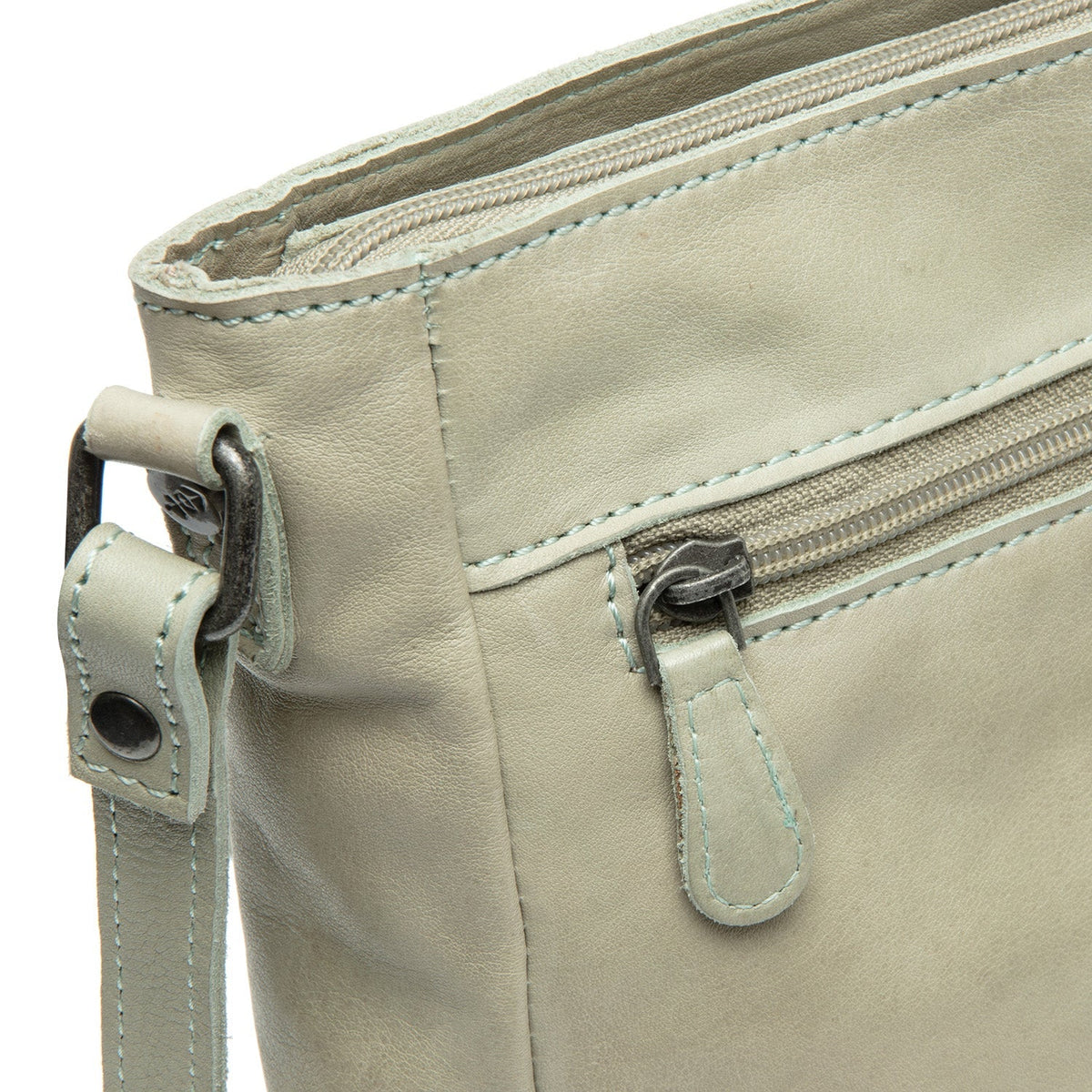 Weimar Full-Grain Leather Crossbody Bag til Kvinder – alternate product view 2
