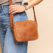 Westmere Full-Grain Leather Crossbody Bag til Kvinder – alternate product view 2